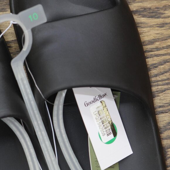 NWT Goodfellow & Co Mens Kendrix Slide Sandals 92542327 Black 10 - Picture 10 of 10